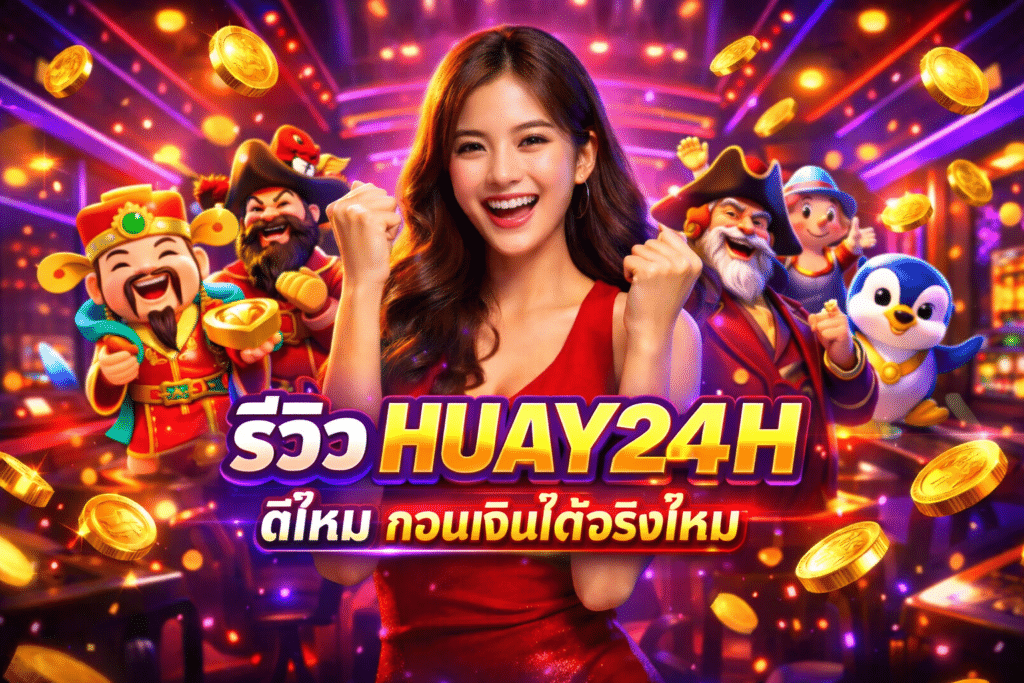 รีวิว HUAY24H ดีไหม ถอนเงินได้จริงไหม
