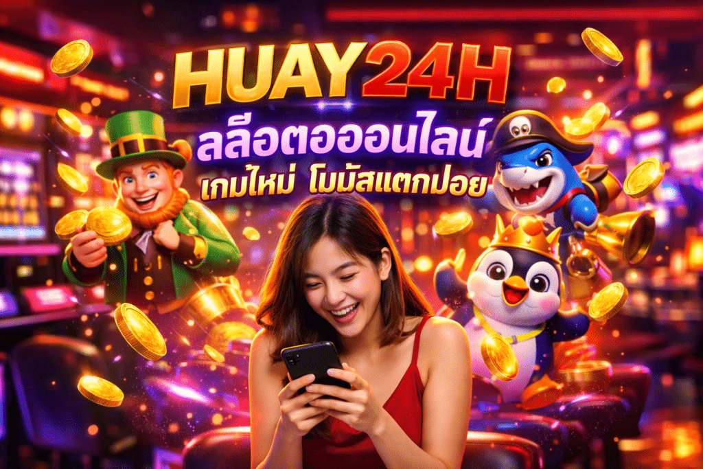 HUAY24H สล็อตออนไลน์ เกมใหม่ โบนัสแตกบ่อย